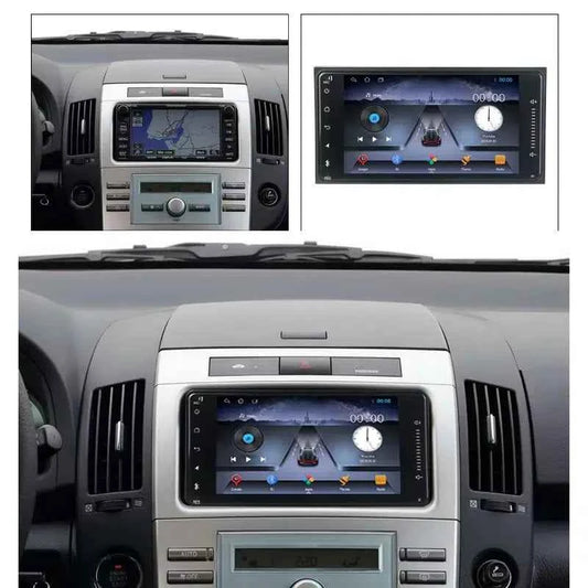 7″ Toyota-Universal Android 15 4+64GB Wireless CarPlay