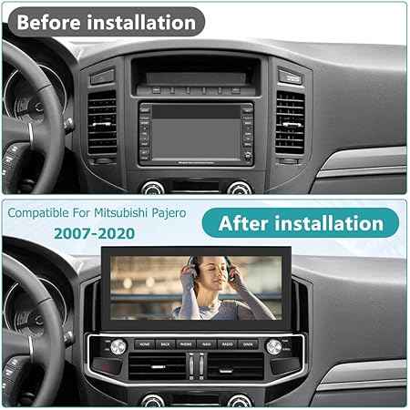 MITSUBISHI PAJERO 12.3" 2009-2021 4GB RAM 32GB STORAGE ANDROID