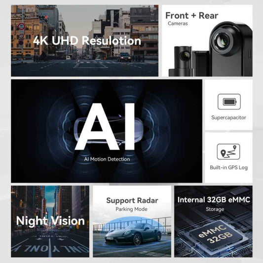 DDPAI N3 PRO 4K DASH CAM