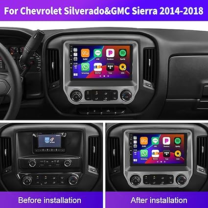 Chevrolet Silverado/Sierra 2014-2017 Android Screen (8837)