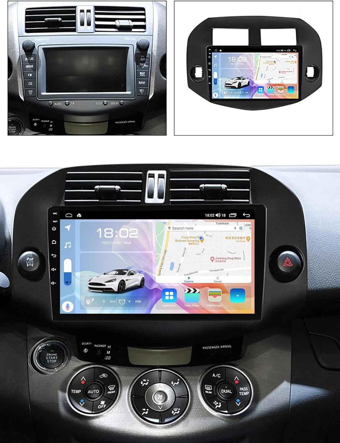 TOYOTA RAV4 2007-2012 ANDROID