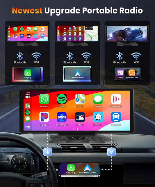 DASH CAM CARPLAY / AUTO ANDROID 2 CAMERA CP/AA
