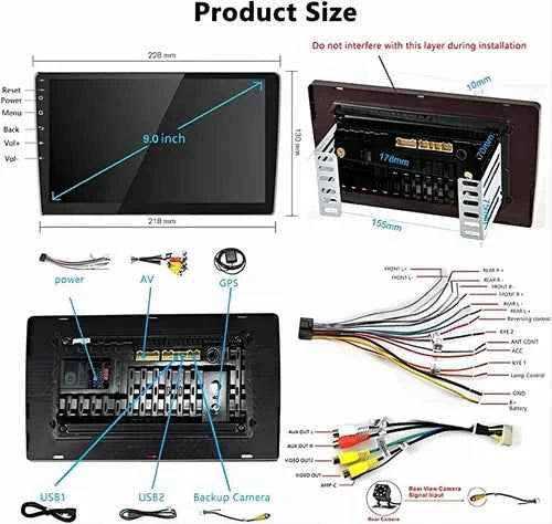 9INCH CAR ANDROID SCREEN (CARPAD) MULTIMEDIA SYSYEM