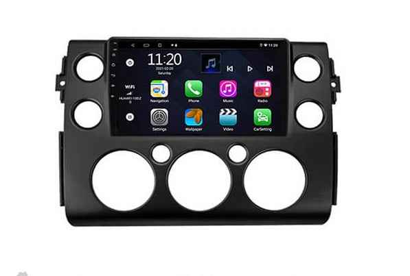 TOYOTA FJ 9" 2006-2020 BLACK ANDROID
