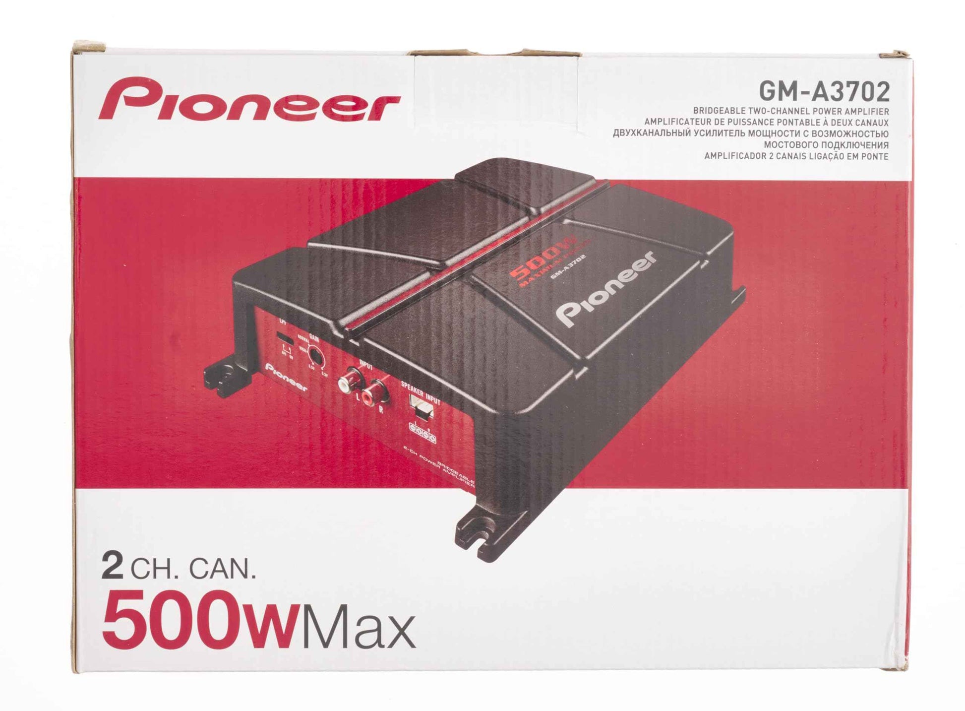 PIONEER 500W AMPLIFIER (GM-A3702)