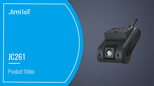 JC261 Dashcam 2CH(FRONT AND BACK) (JIMIIOT) with GPS Live Tracking - Dual Camera for Cars, 10 Year Subscription Free