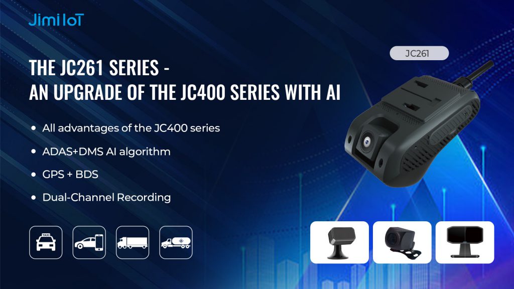 Dashcam JC261 for Cars with GPS "LiveTracking" 2CAMERA - 2CH (10 Year Subscription Free)