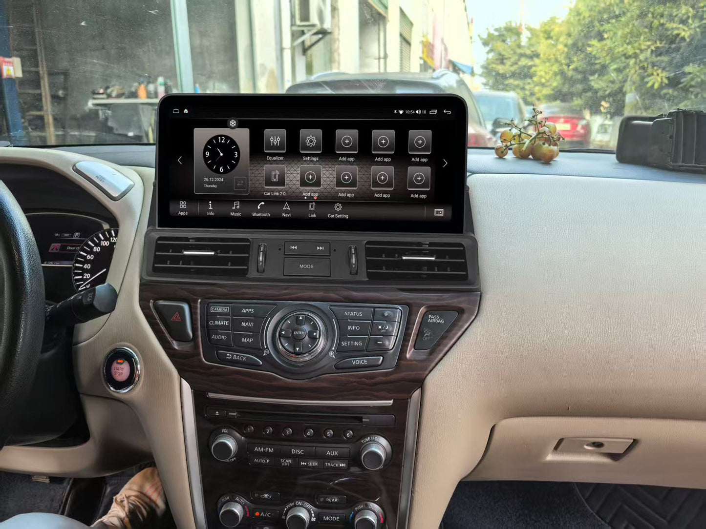 NISSAN PATHFINDER 12.3" UP SCREEN 4GB RAM 32 STORAGE