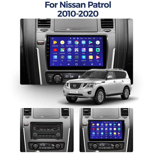 NISSAN PATROL 2013-2020 (7743GREY) ANDROID