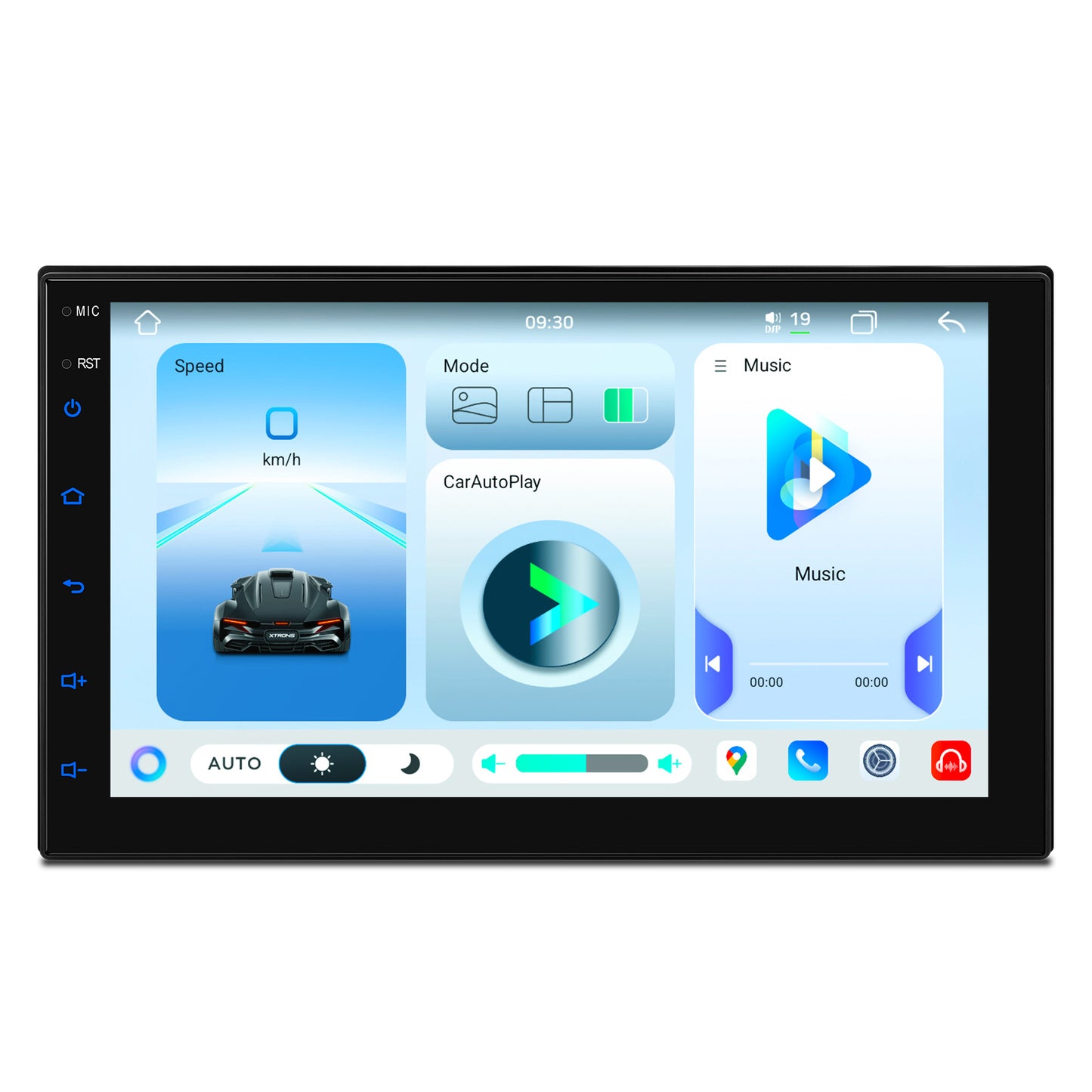 Universal Double Din 7″ Android Car Stereo 8 GB RAM 128GB STORAGE | Wireless Apple CarPlay & Android Auto