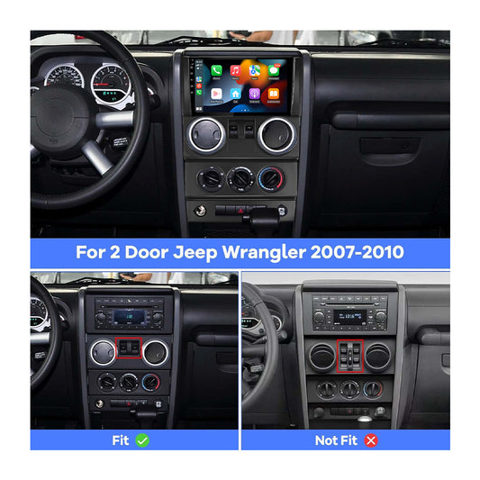 JEEP WRANGLER 2008-2010 ANDROID