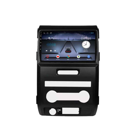 Ford Expedition 2007-2014 silver car stereo frame.