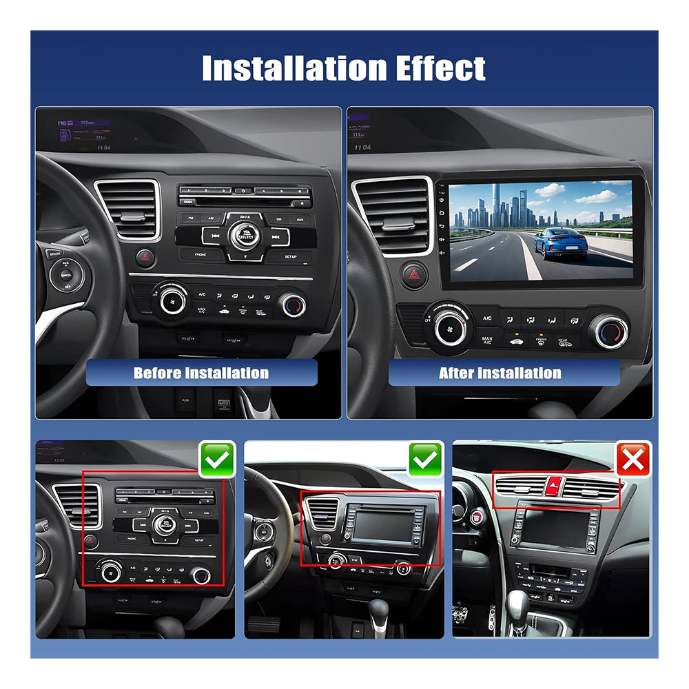 HONDA CIVIC 2014-2017 (8210) ANDROID