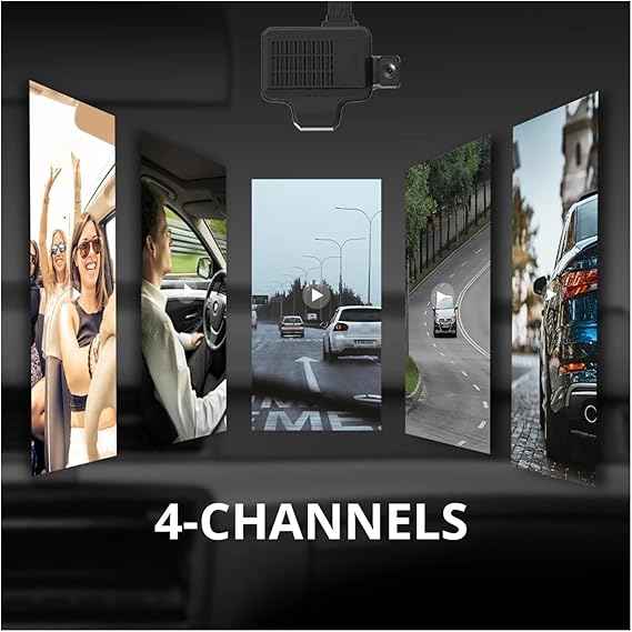 JC450 Dashcam 3CH (JIMIIOT) Multi-Channel AI (10 Year Subscription Free) جيمي داش كام للسيارات مع جي بي اس للتتبع المباشر