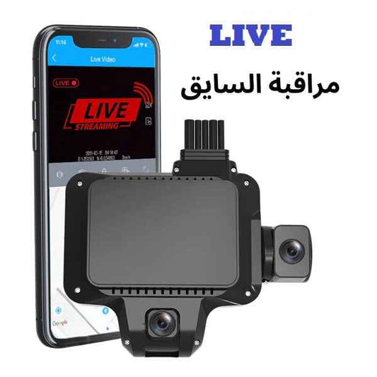 JC450 Dashcam 3CH (JIMIIOT) Multi-Channel AI (10 Year Subscription Free)  جيمي داش كام للسيارات مع جي بي اس للتتبع المباشر