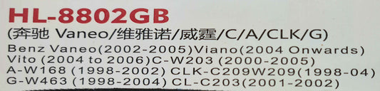 MERCEDES-BENZ C/A/CLK/G CLASS 2002-04 (HL8802)