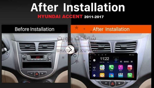 HYUNDAI ACCENT 2011-2017 (6223) ANDROID