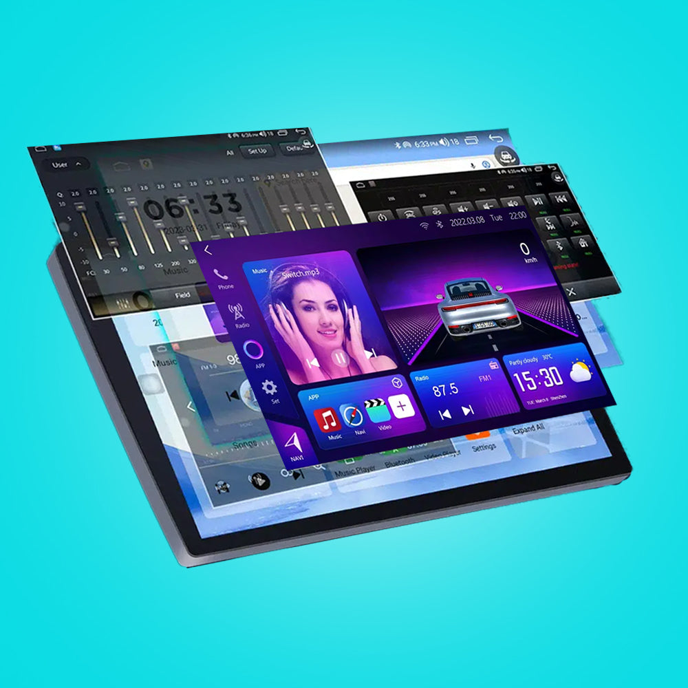 SCREEN 7" 9" 10" 11.5" 13.1" شاشة