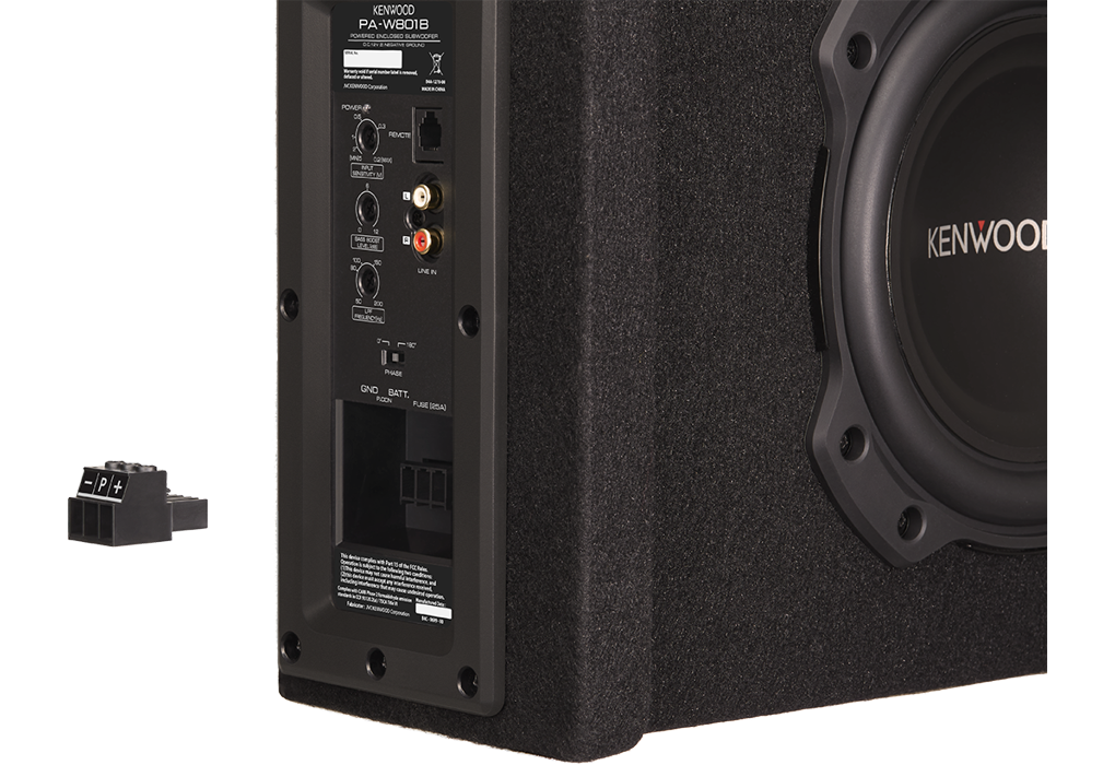 PA-W801B KEENWOOD 8" SUBWOOFER 200RMS/400W