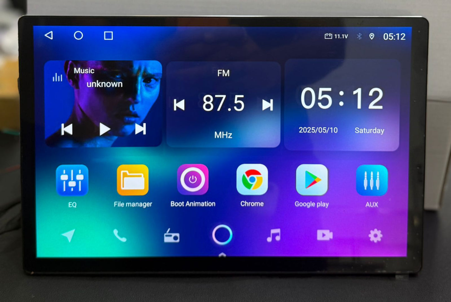 13.1 Inch Android11 4+32GB Universal Player 2K Resolution Touch Screen Radio for Car Stereo Android with WiFi Carplay GPS