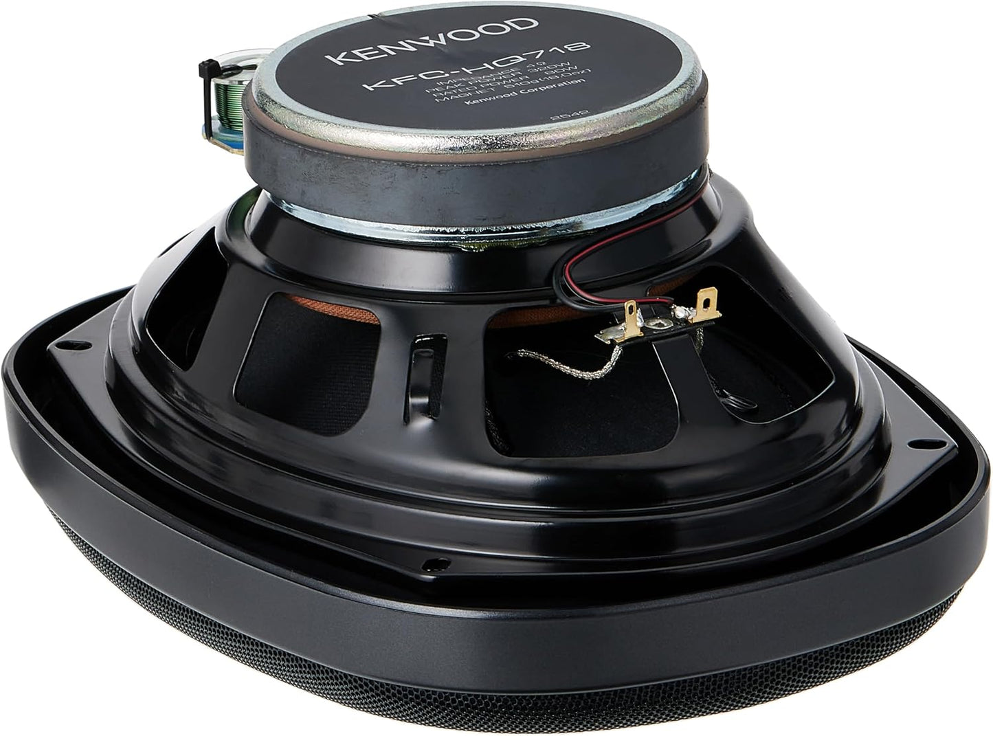 Kenwood, 10x7 inch car speaker, 320 watts, black color KFC-HQ718
