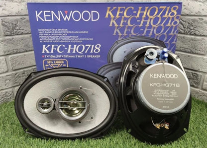 Kenwood, 10x7 inch car speaker, 320 watts, black color KFC-HQ718