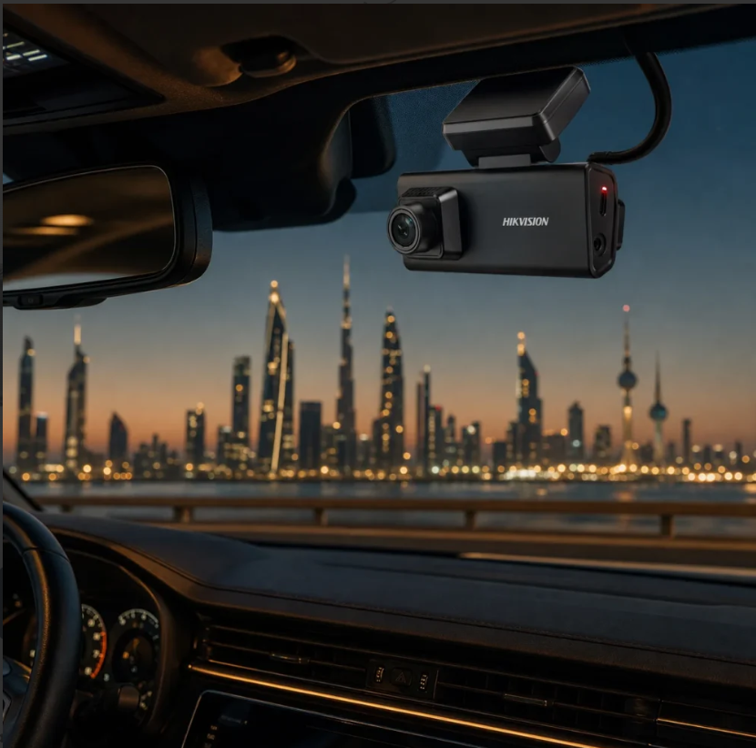 HikVision V300 3ch Front, Cabin and Rear 1080p dash cam 4G with GPS & Mic inc ADAS - AE-DC2032-V300