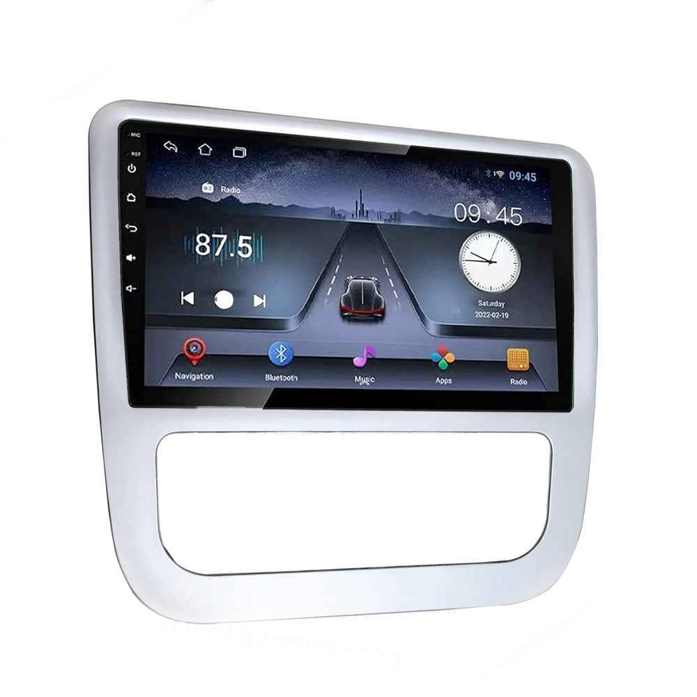 GMC/CHEVROLET TAHOE 9" 2008-2013 WITH DECORE (9930) SILVER ANDROID.