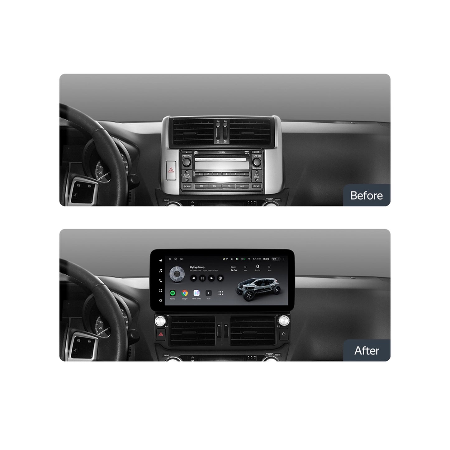 TOYOTA LAND CRUISER PRADO 12.3" (8815) 2014-2017 ANDROID