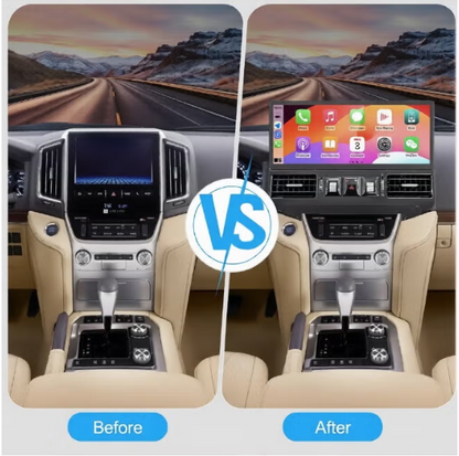 17 Inch Android Car Stereo for Toyota Land Cruiser LC200 2008–2020 GXR VXR | 6GB RAM 128GB ROM | Wireless Apple CarPlay & Android Auto | Touchscreen Navigation Head Unit