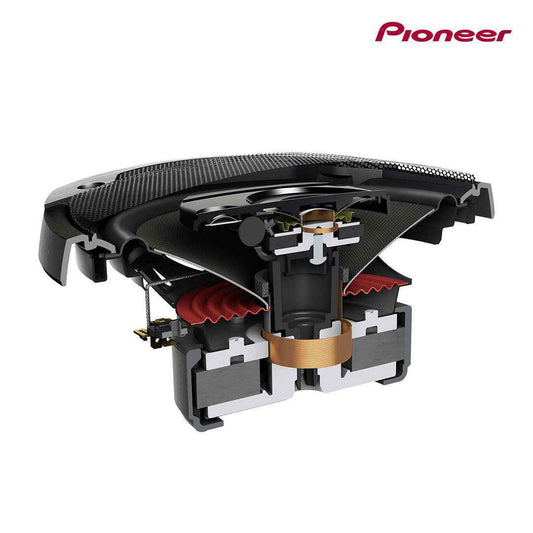 PIONEER 500W SPEAKER CHAMPION SERIES TS-1675V3 High Input Resistance – 80W RMS