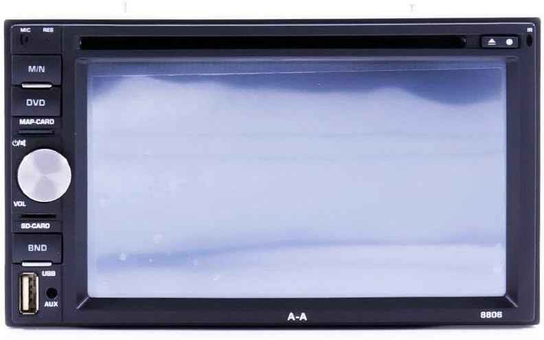 Dual DVD car player with GPS navigation and Magic Box car seat organizer