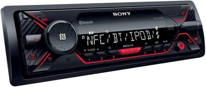 Sony DSX-A410BT Single Din Bluetooth Front USB AUX Car Stereo Digital Media Receiver
