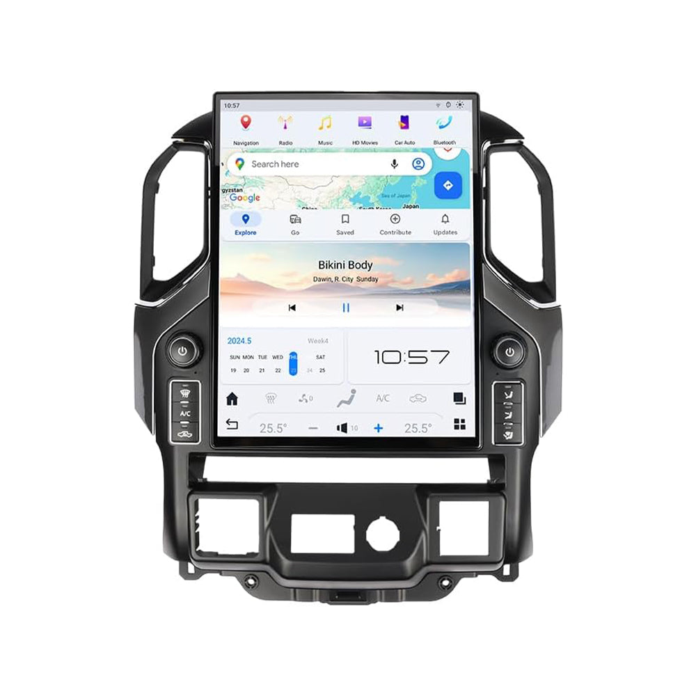 CHEVROLET SILVERADO GMC SIERRA 2019-2021 TESLA 8GB RAM 128GB STORAGE ANDROID سيلفرادو جي ام سي سييرا أندرويد