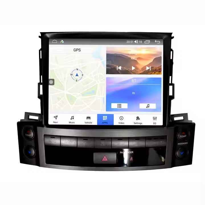 Lexus LX570 2007-2015 Navigation GPS Auto radio Head unit Car DVD Player ANDROID