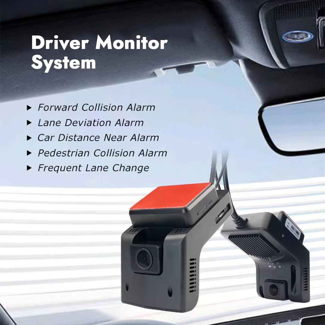 Dashcam c3-n 3ch WiFi Tracker with ADAS DMS (shasht kuwait).