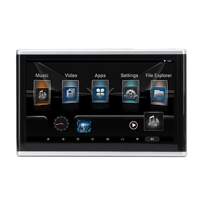 HEAD REST 10.1INCH ANDROID 2GB RAM 32GB STORAGE VER.13 (PAIR) BLK .