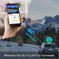 Dashcam C3 4G WIFI GPS TRACKING FHD 1080P 3 CAM (LIFE TIME Subscription Free) .