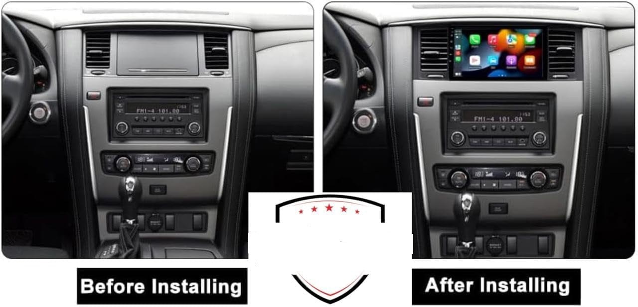 Nissan Patrol Car Stereo 8inch 2010-2020 with 4GB RAM, 64GB ROM, M-Link, Wi-Fi, Bluetooth, GPS Radio