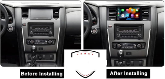 Nissan Patrol Car Stereo 8inch 2010-2020 with 4GB RAM, 64GB ROM, M-Link, Wi-Fi, Bluetooth, GPS Radio