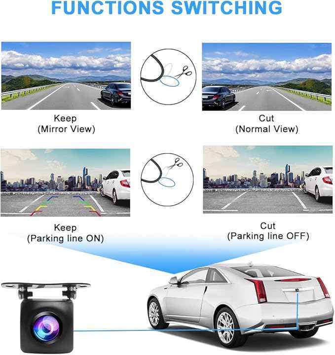 AHD X3 ACQUIRE CAR REAR VIEW OR FRONT VIEW CAMERA.