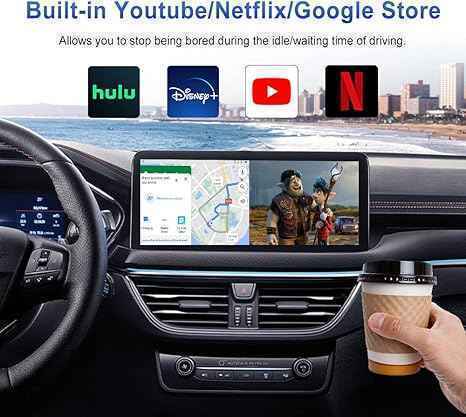 FIVE STAR PLUS CAR PLAY AI BOX ANDROID 13.0 WIRELESS تحويل الكاربلاي.