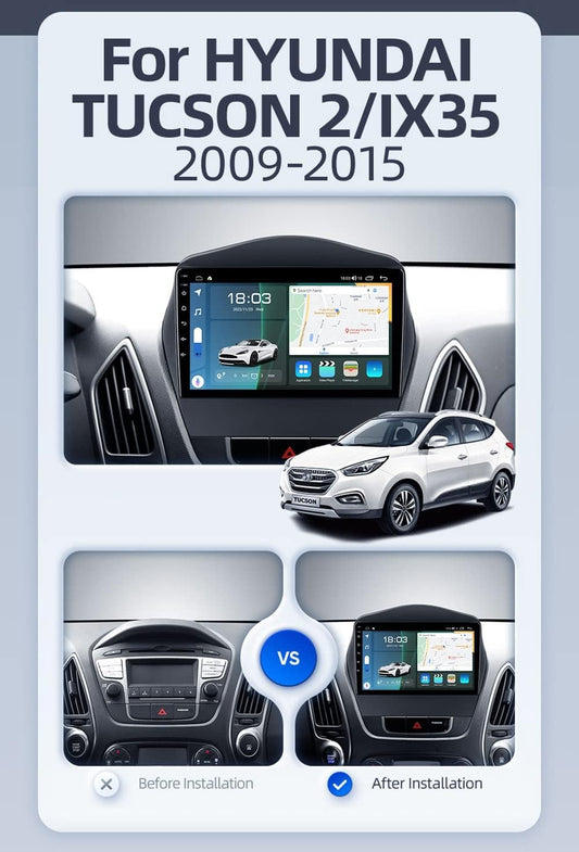 Hyundai Tucson 2010 – 2015 Android