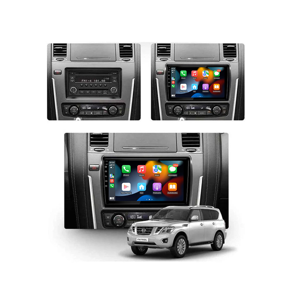 NISSAN PATROL 2013-2020 (7743GREY) ANDROID