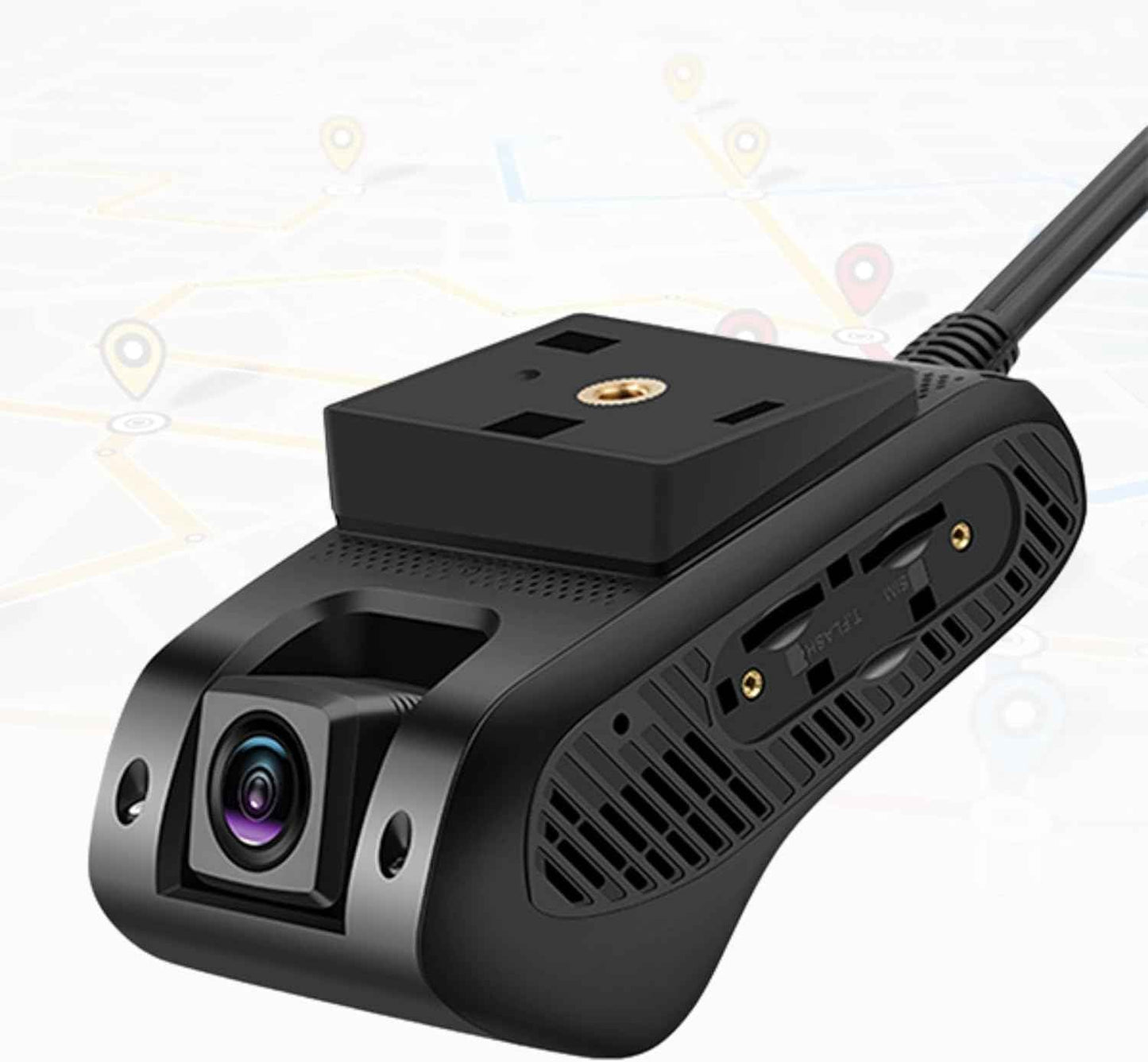 Dashcam JC400P for Cars with GPS "LiveTracking"  2CAMERA - 2CH (10 Year Subscription Free)