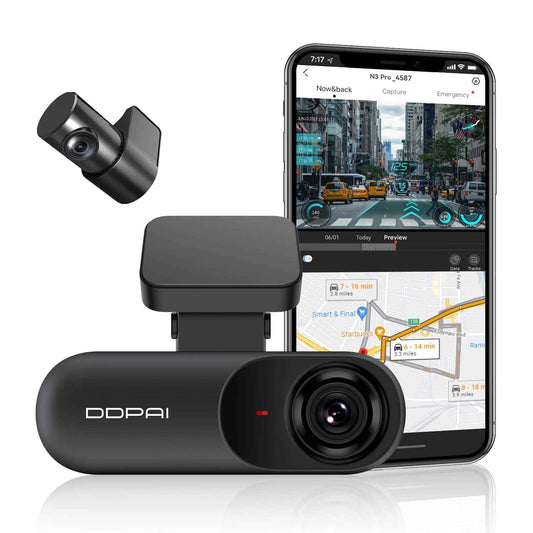DDPAI N1 Dual Channel Car Dash Camera