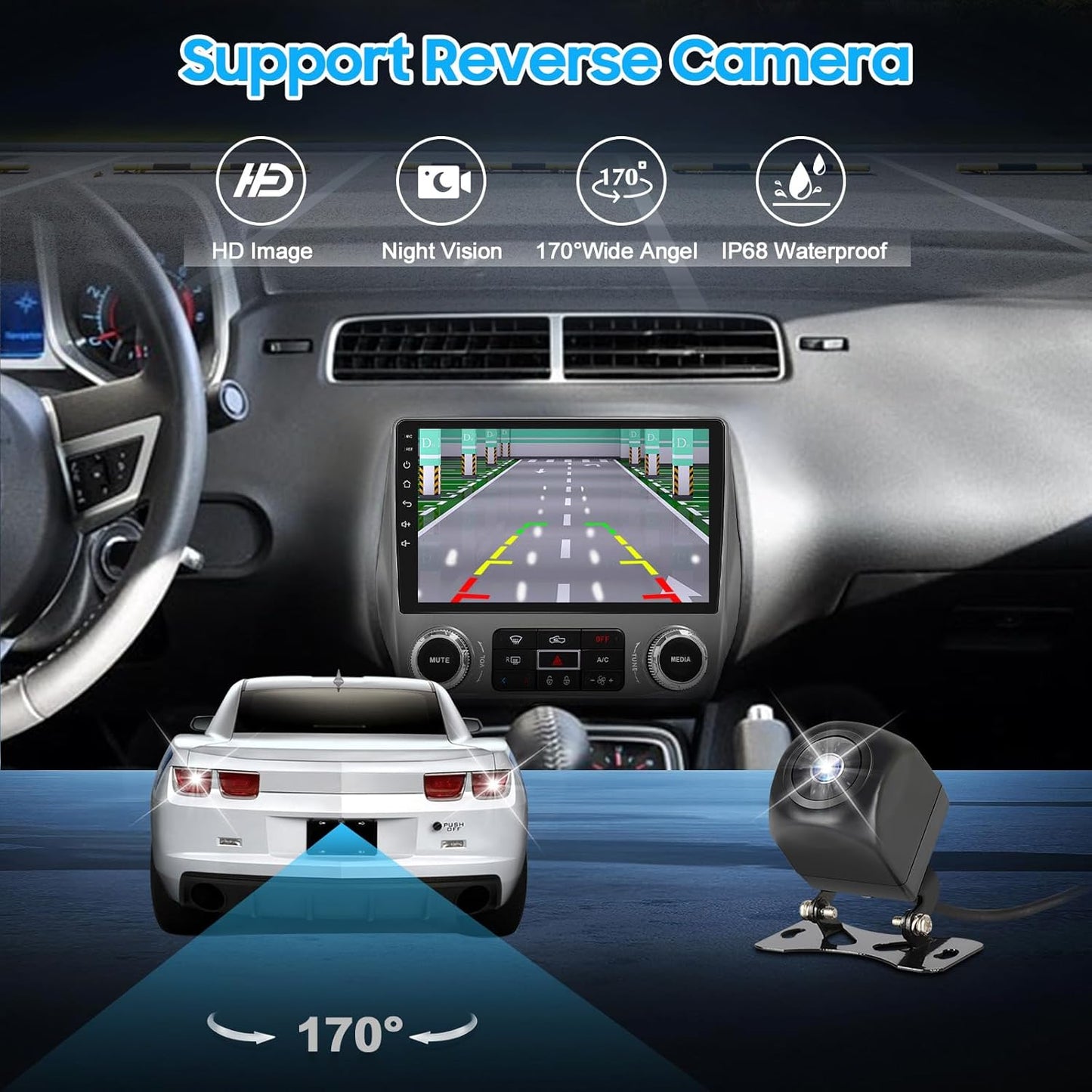 CHEVROLET CAMARO 2010-2015 10INCH ANDROID
