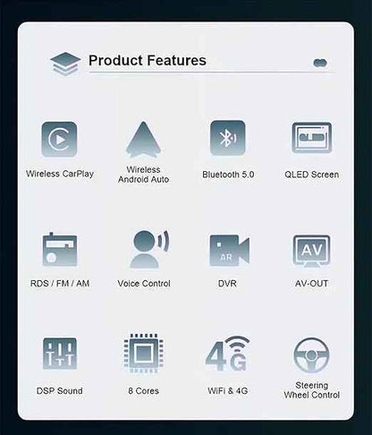CLAYTON 6.95 UNIVERSAL 4GB RAM 64GB STORAGE CAR ANDROID HEAD(6578 4.64 MG3).