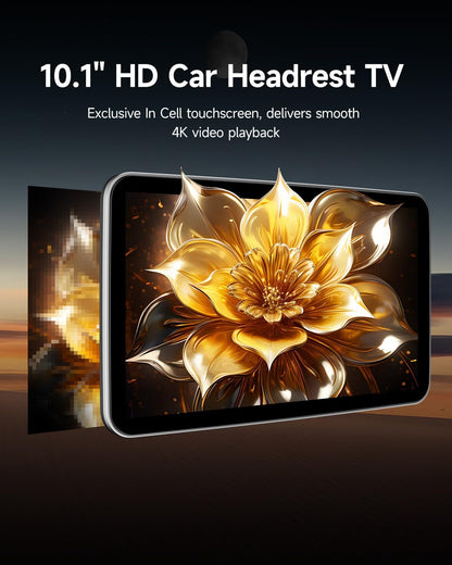 10.1'' Android Car TV 2GB RAM 32 STORAGE Headrest Monitor Entertainment System for Back Seat