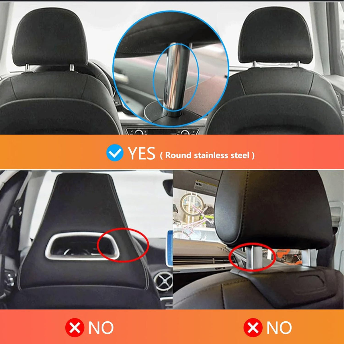 10.1" Car TV Headrest Monitor for Back Seat, Android Portable Rear Entertainment System , with WiFi/HDMI/USB/Video Player, 2G+32G